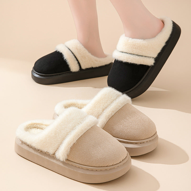 Fash - Suede Cotton Indoor Slippers