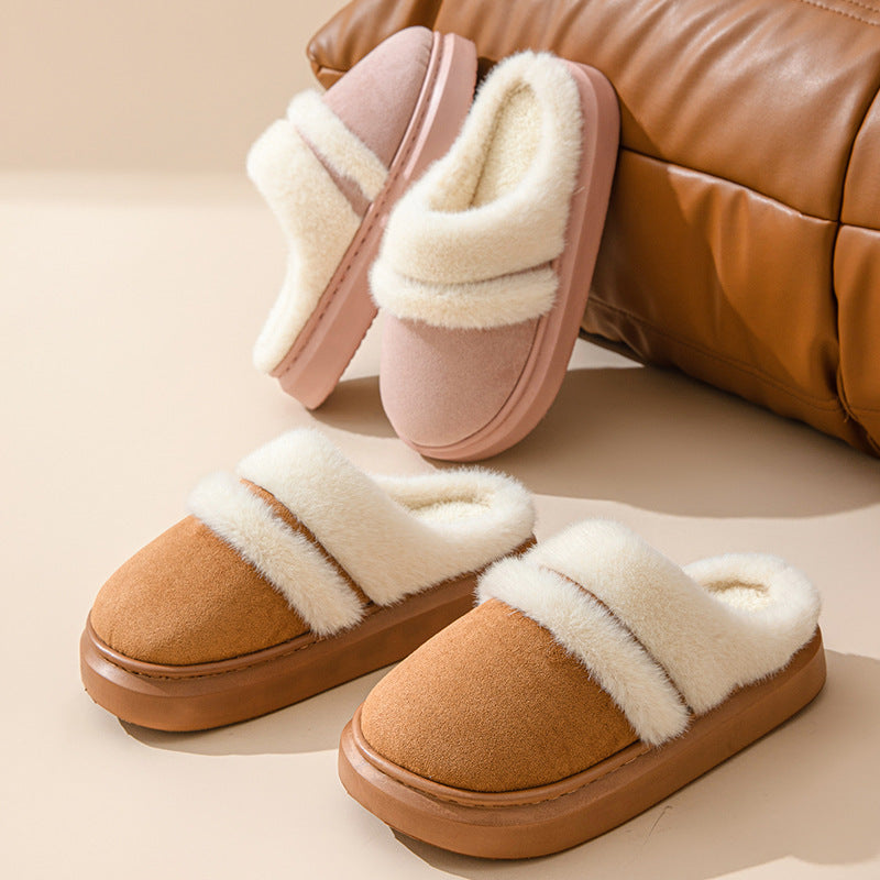 Fash - Suede Cotton Indoor Slippers