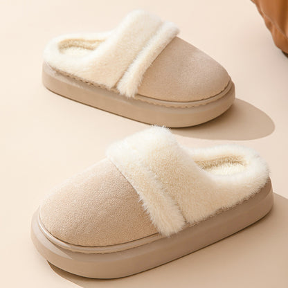 Fash - Suede Cotton Indoor Slippers