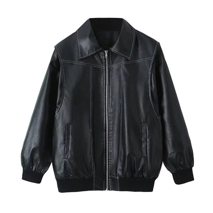 Autumn - Biker Leather Jacket