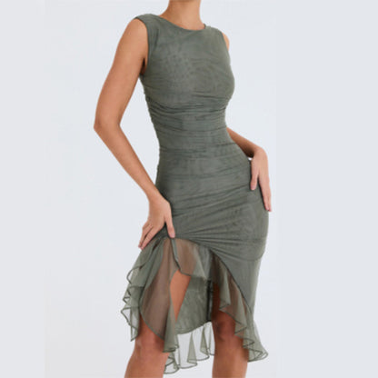 Shady - Slim Skinny Sleeveless Dress