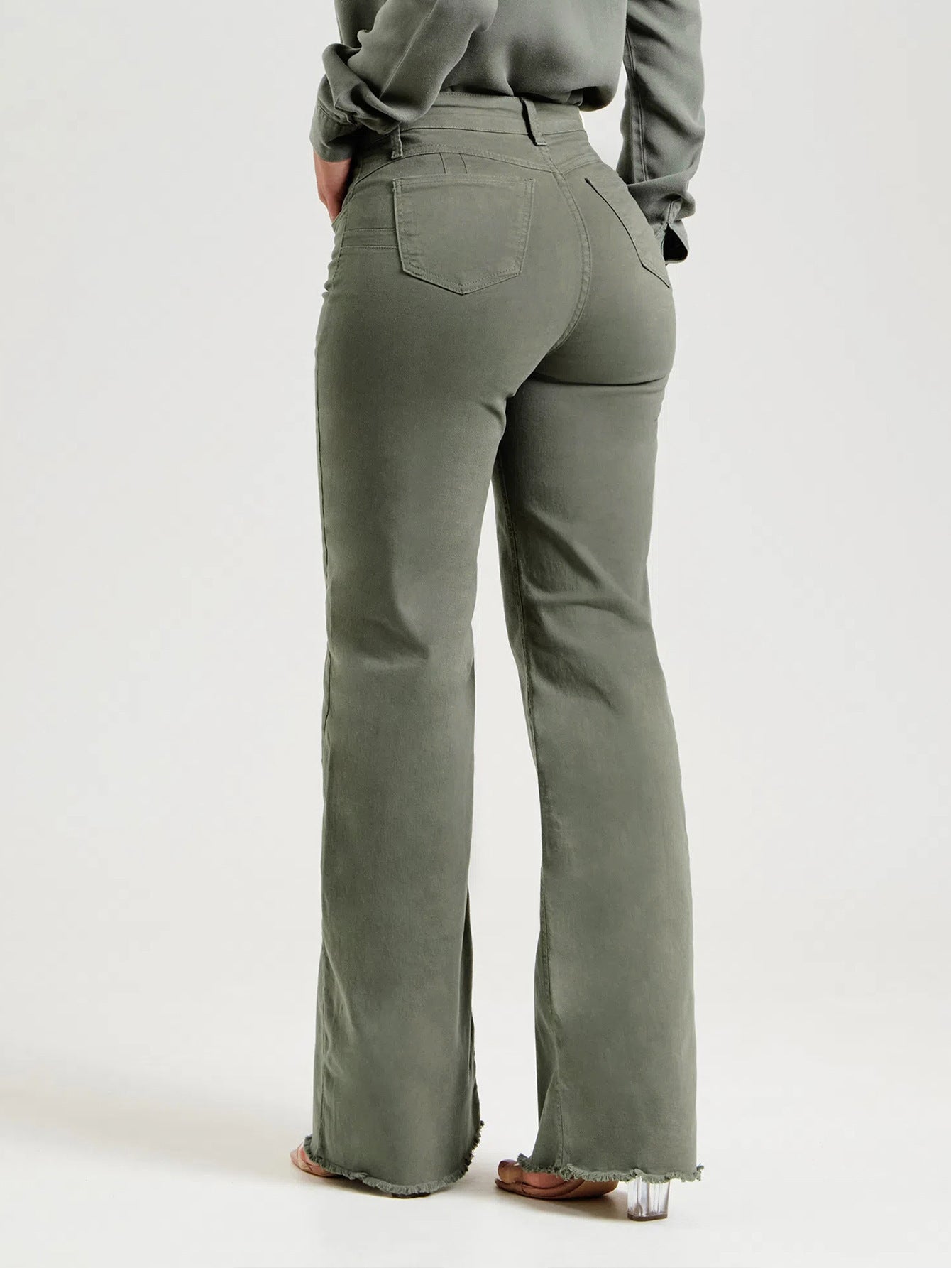 Loly - Slim fit Flared Pants