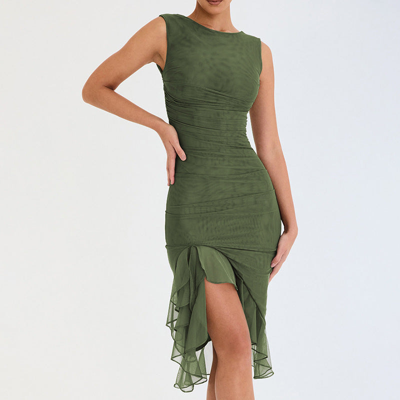 Shady - Slim Skinny Sleeveless Dress