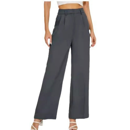 Puck - Casual High Waist Trousers