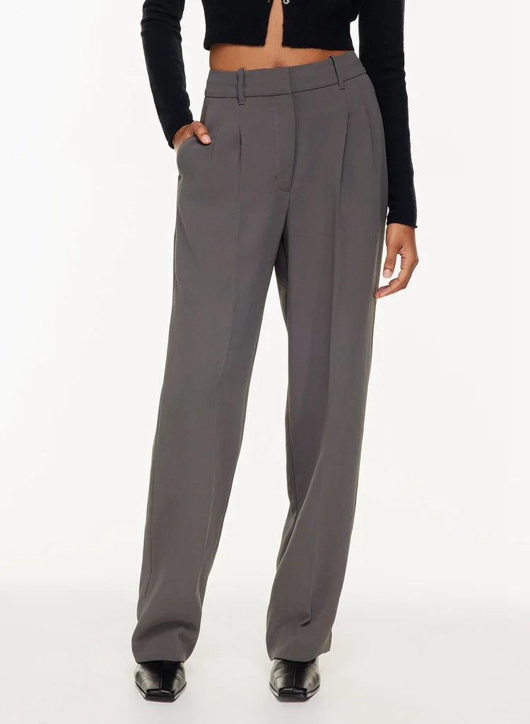 Puck - Casual High Waist Trousers