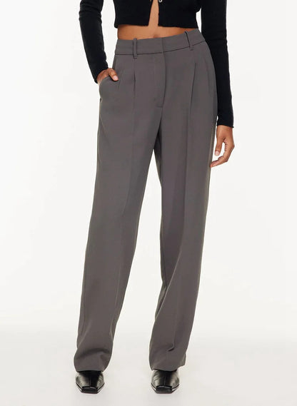 Puck - Casual High Waist Trousers