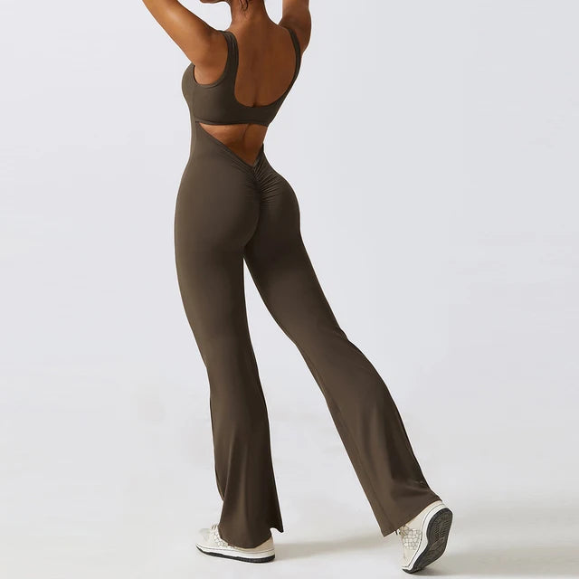 Jody - Gym Flare Jumpsuits