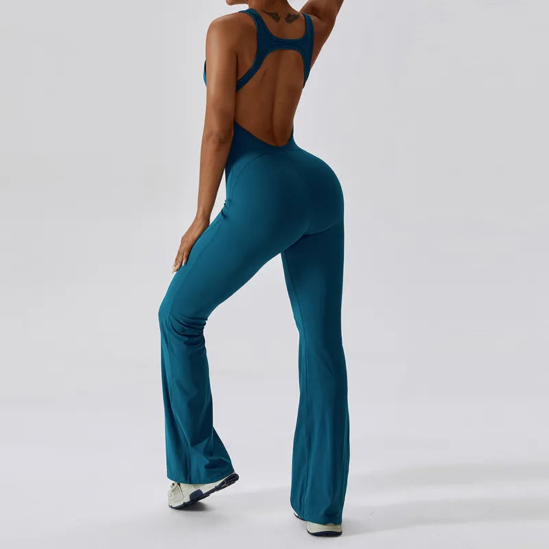 Jody - Gym Flare Jumpsuits